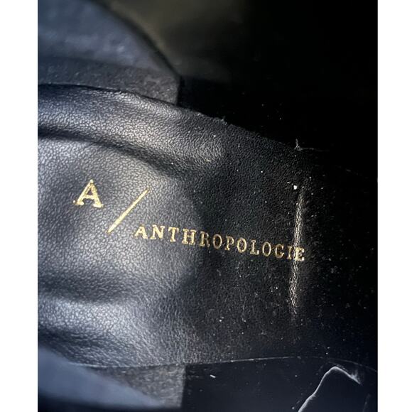 NWOT Women's Anthropologie  Heeled Tan Winter Fall Spring Boot Size 40 US 8.5 - Picture 7 of 10